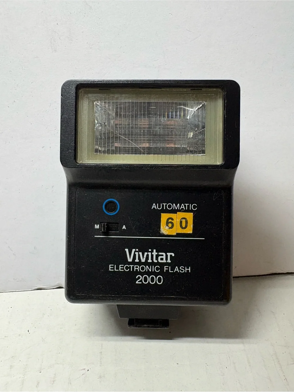 Vintage VIVITAR 2000 Shoe Mount Camera Flash SLR DSLR